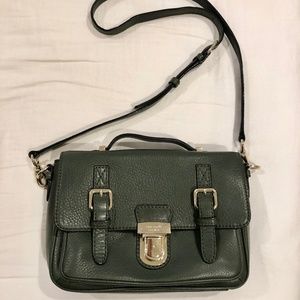 Kate Spade (forest green leather) Corssbody purse